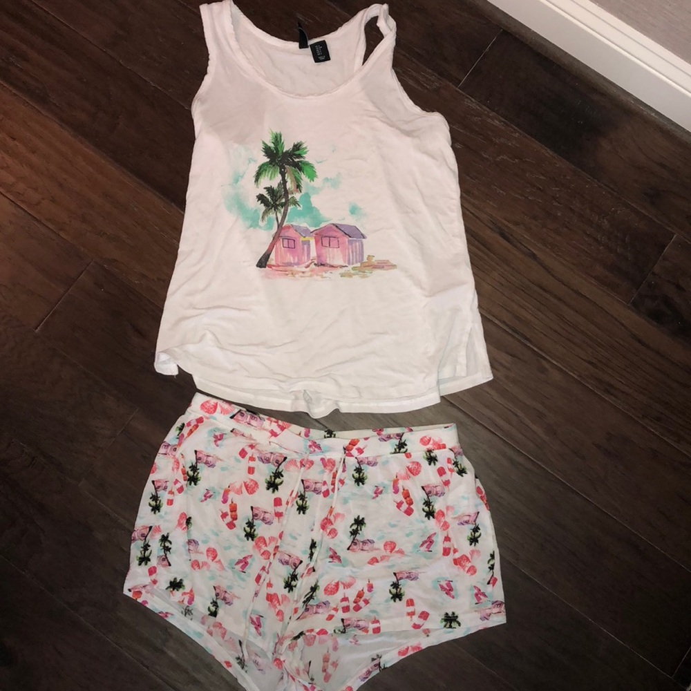 WORN ONCE matching PJ set